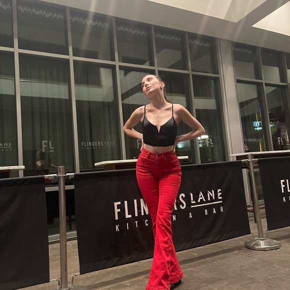 Revice Denim Flare Jeans Size 24 - Picture 6 of 6